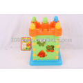 Castle puzzle (shape sorter for children to learn)